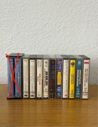 Lote 10 Casetes Rock/Pop (Beatles, Dylan..)