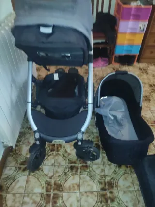 Carrito de bebé 2 piezas