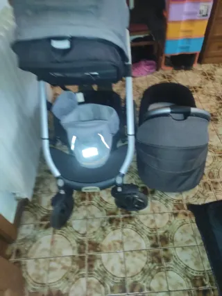 Carrito de bebé 2 piezas