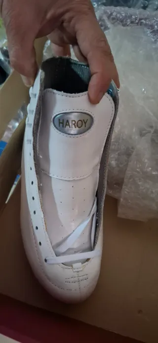 Botas Patines Profesionales Blancas por cierre