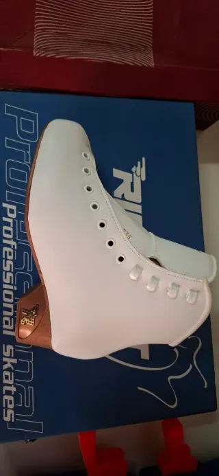 Botas Patines Profesionales Blancas por cierre