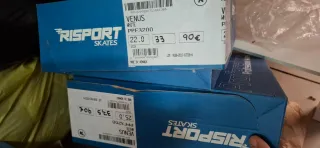 Botas Patines Profesionales Blancas por cierre