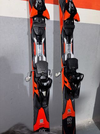 Esquís Salomon XDRIVE 170cm con fijaciones