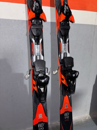 Esquís Salomon XDRIVE 170cm con fijaciones