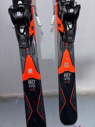 Esquís Salomon XDRIVE 170cm con fijaciones