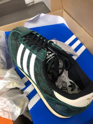 Adidas Bambas Originales Verde y Blanco