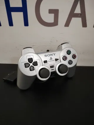Mando PS2 Original Gris con Cable