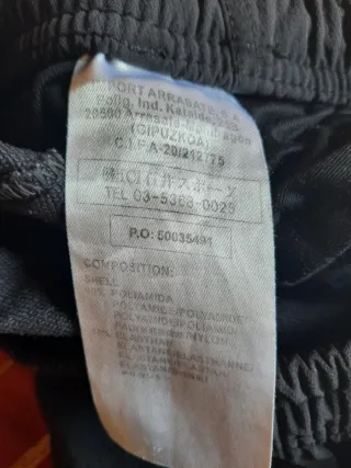 Pantalón Trekking Ternua Niño Azul