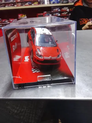 Scalextric Citroen C4 Rally Rojo/Blanco