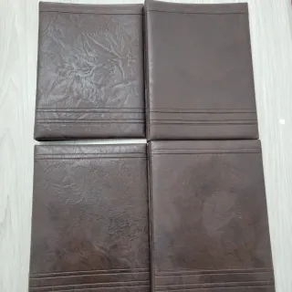 4 albumes fotos vintage forrados Polipiel