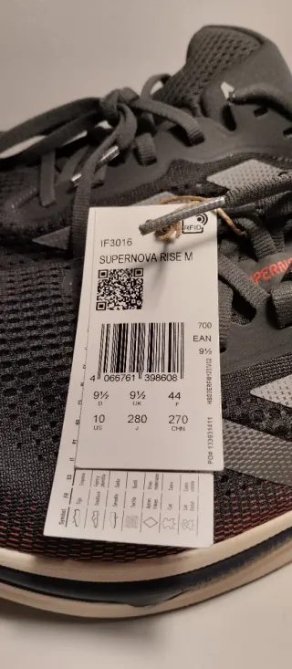 Zapatillas Adidas Supernova Rise M Grises