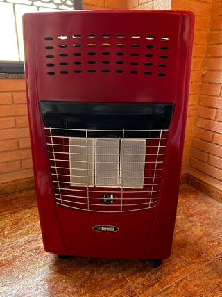 Estufa de gas BARTOLINI roja