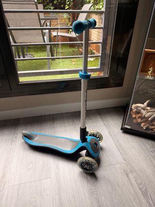 Patinete infantil 3 ruedas con luces