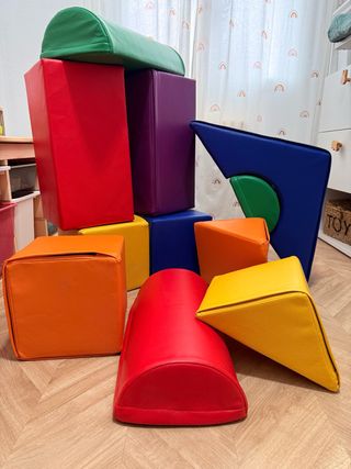Bloques psicomotricidad infantiles de espuma