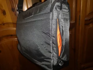 Maletín Portátil Gris Naranja