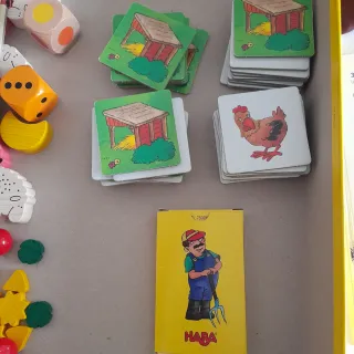 Juego HABA Mi primer tesoro de juegos. Completo.