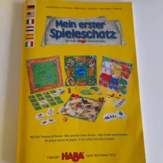 Juego HABA Mi primer tesoro de juegos. Completo.
