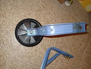 Ruedines bicicleta azules