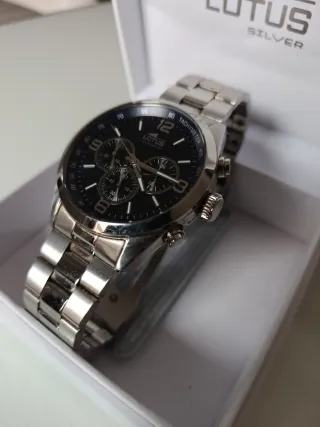 Reloj Lotus Hombre acero inoxdidable