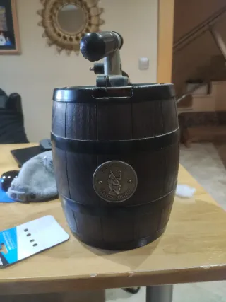 Dispensador Cerveza Cruzcampo Barril