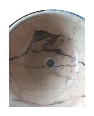 Lavabo de mármol redonda