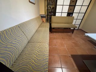 Sofá/Banco corrido tapizado 2 piezas