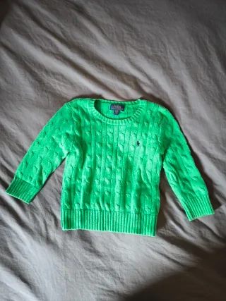 Jersey Ralph Lauren verde Talla 3