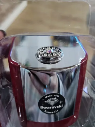 Funda gafas burdeos Swarovski