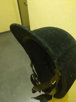 Casco hípica infantil negro