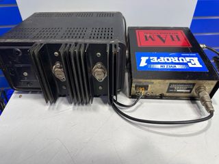 Emisora de radio y transformador TRQ.