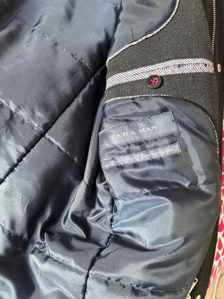 Cappotto Zara Nero Taglia L