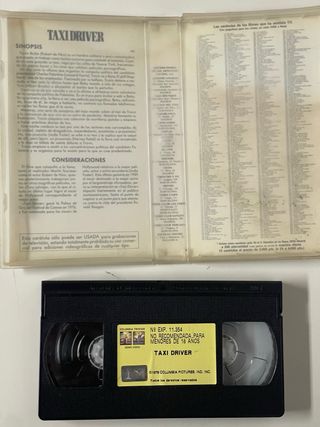 VHS Taxi Driver - Robert De Niro