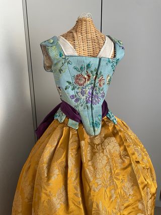 Vestido Huertana Niña + retal grande