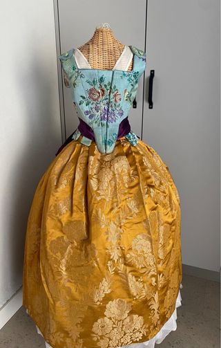 Vestido Huertana Niña + retal grande