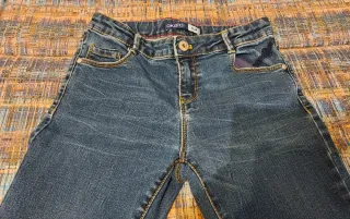 Jeans Okaidi Slim Denim Taglia 10 Anni €15