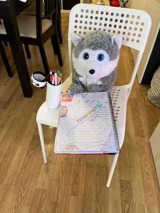 Silla Ikea ADDE Blanca