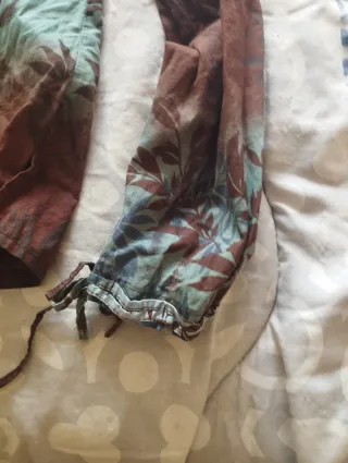 Blusa manga larga estampada