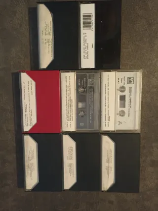 Lote 8 Cassettes Ana Reverte, Sombra y Luz, Amina