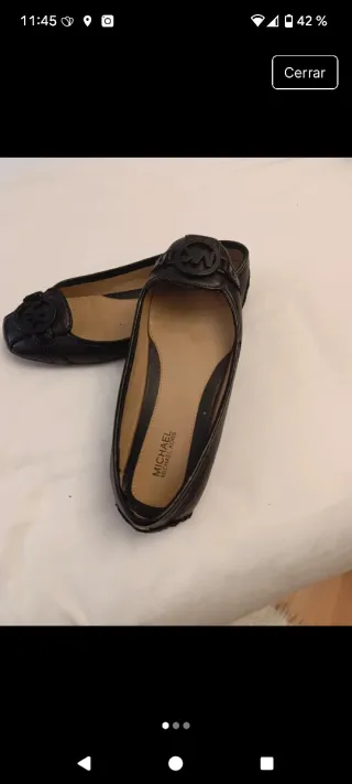 Bailarinas Michael Kors Piel Negras