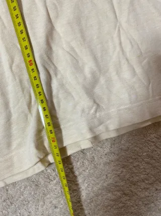 Polo Sergio Tacchini crema retro vintage