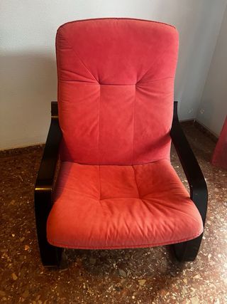 Sillón Rojo y Negro