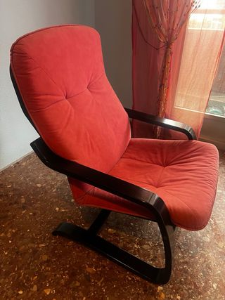 Sillón Rojo y Negro