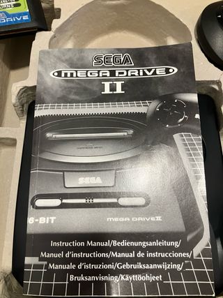 Sega Mega Drive II Consola Negra