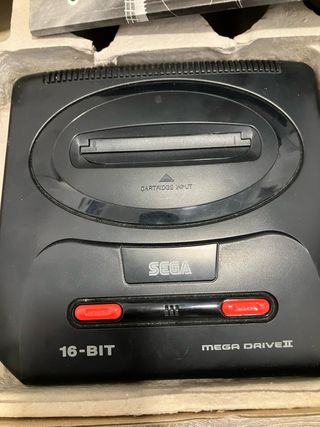 Sega Mega Drive II Consola Negra