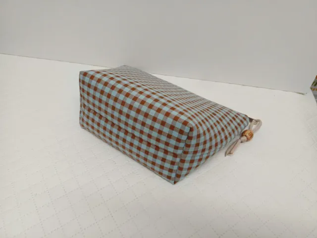 Neceser cuadros Vichy seersucker