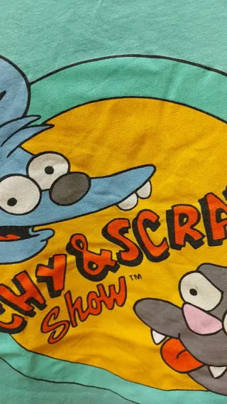 Camiseta Rasca y Pica Simpsons Talla M