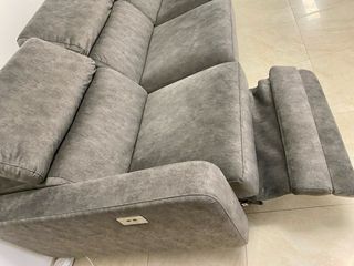 Divano 4 posti con 2 relax elettrici