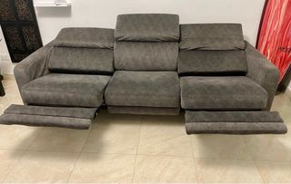 Divano 4 posti con 2 relax elettrici