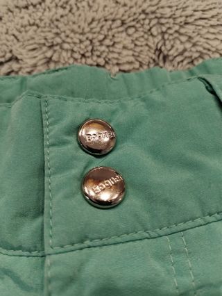 Pantaloni neve e  sci vintage Bogner verde acqua