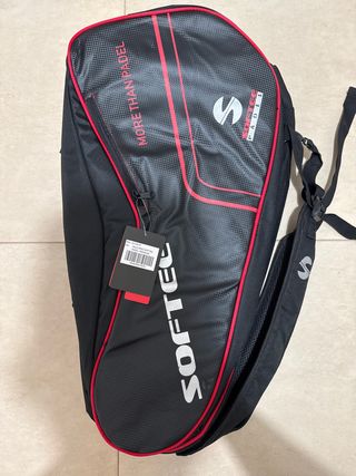 Paletero Softee Negro Rojo